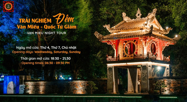 TOUR ĐÊM VĂN MIẾU - VAN MIEU NIGHT TOUR