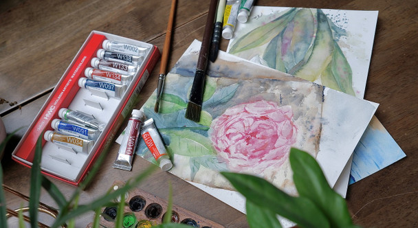 [GARDEN ART] - ART WORKSHOP VẼ TRANH MÀU NƯỚC "HOA TRONG VƯỜN"