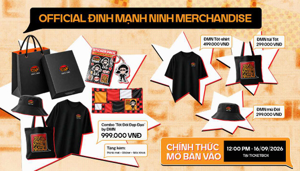 [PRE-ORDER] OFFICIAL ĐINH MẠNH NINH MERCHANDISE