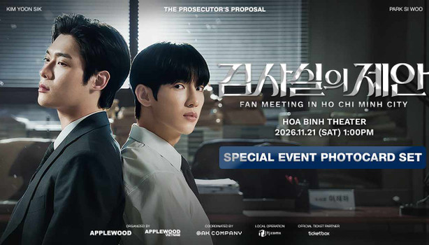 The Prosecutor's Proposal Fan Meeting In Ho Chi Minh City | Special Event Photocard Set 